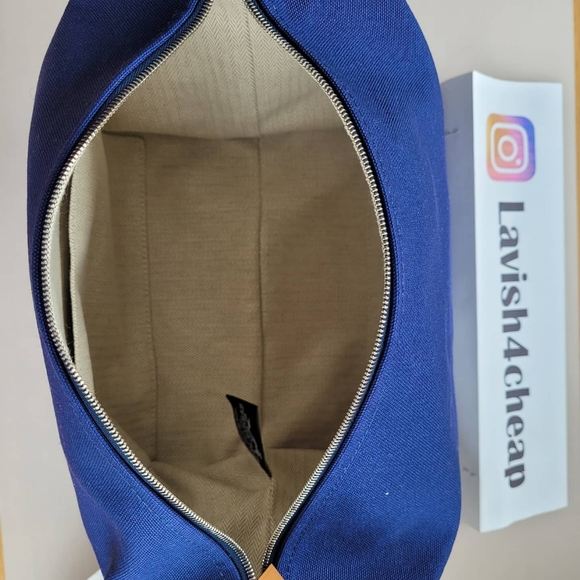 SOLD. 💯 Hermès Toile H large trousse Bride-A-Brac Pouch - Picture 6 of 10